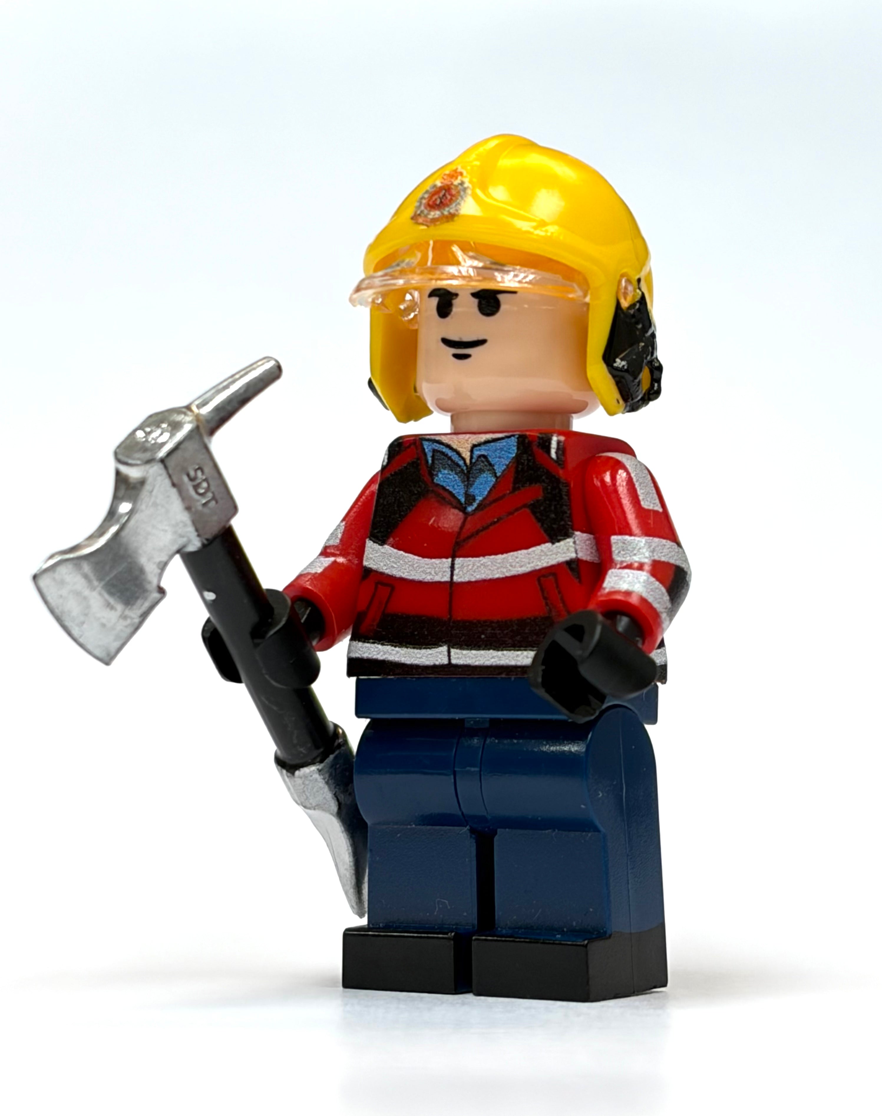 FSD FIREFIGHTER with RED JACKET version