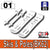 Skis & Poles(BK62)