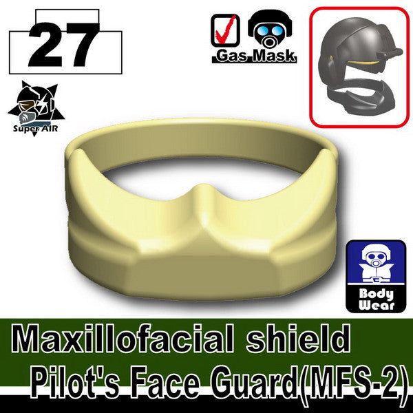 Maxillofacial shield Pilot's Face Guard(MFS-2)