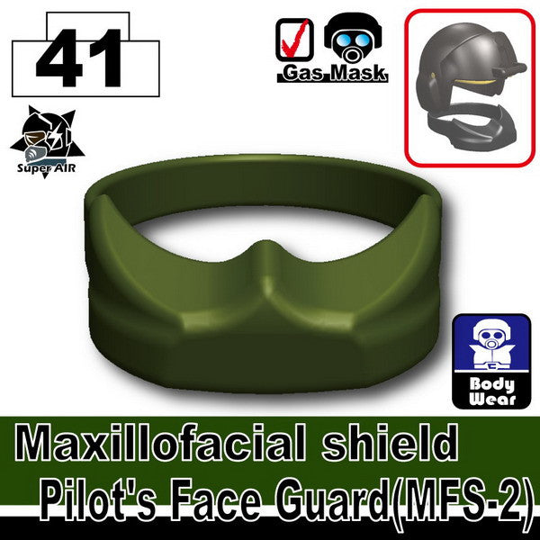 Maxillofacial shield Pilot's Face Guard(MFS-2)