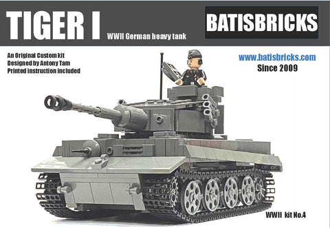 WWII TIGER I TANK (new version)