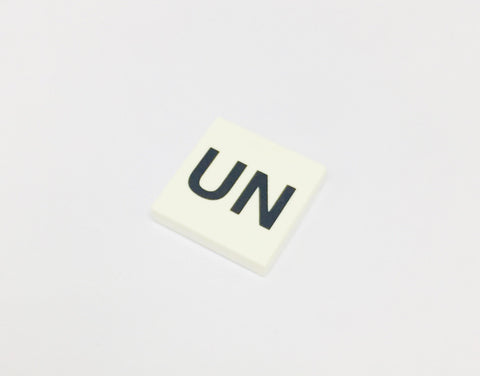 UN printed 2x2 tile