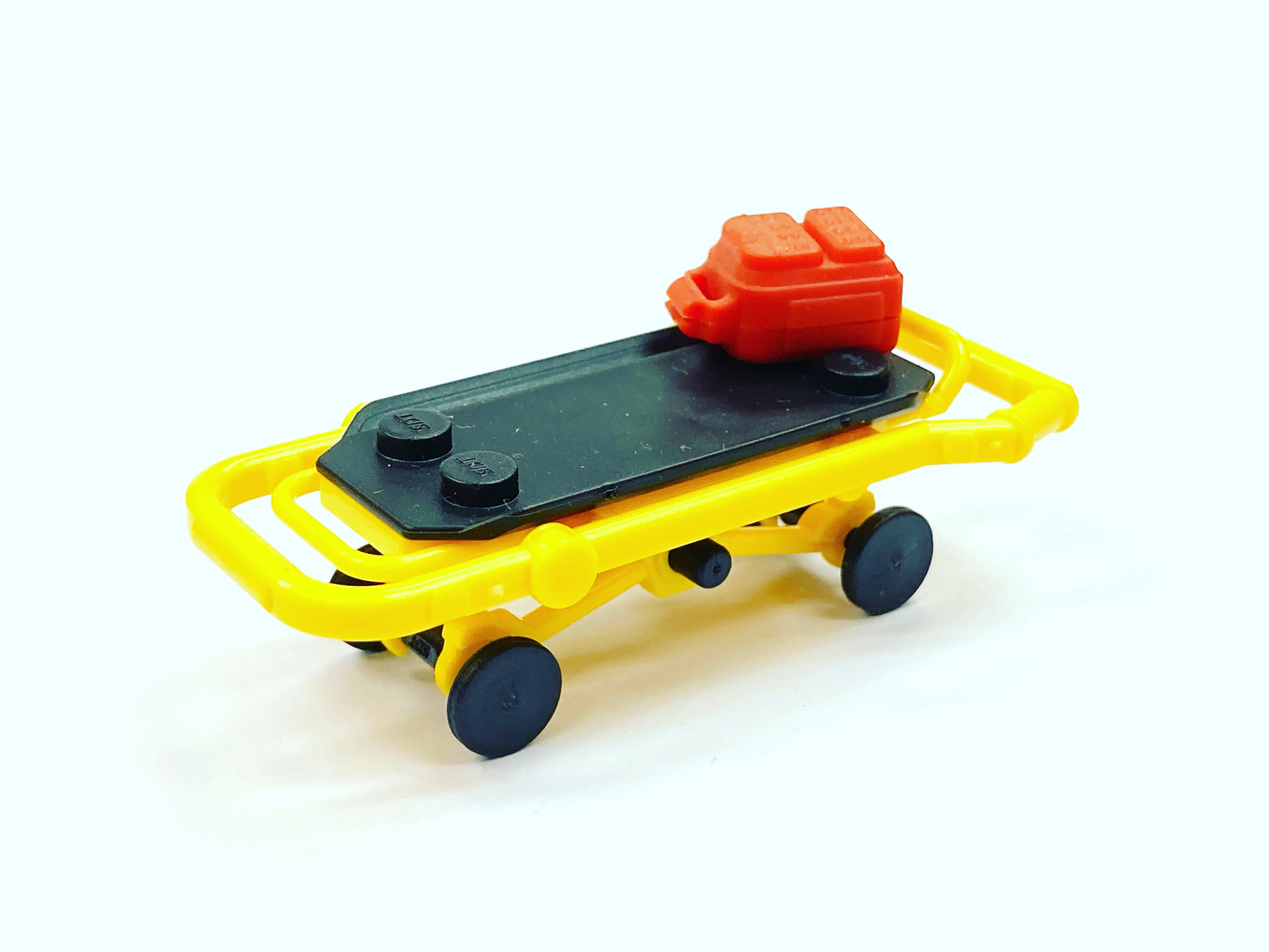 paramedic bed with backpack