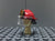 US FIREFIGHTERS HELMET RED